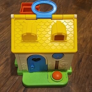 Fisher-Price Colorful Playhouse with Blue and Yellow
